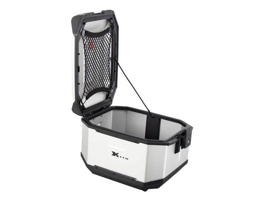 Topcase [Hepco & Becker] - Xceed 45 L - silver – for topcase carriers
