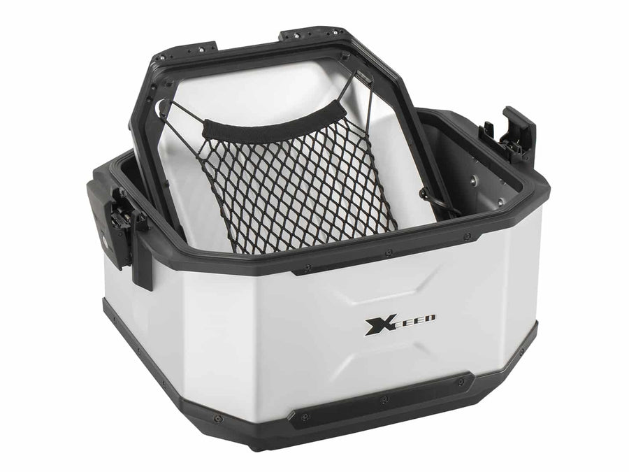 Topcase [Hepco & Becker] - Xceed 45 L - silver – for topcase carriers