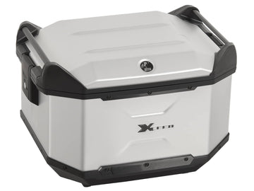 Topcase [Hepco & Becker] - Xceed 45 L - argent – ​​pour porte-topcase
