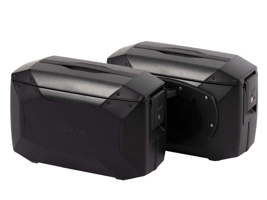 Seitenkoffer [Hepco & Becker] - Xcore Seitenkofferset schwarz – C-Bow
