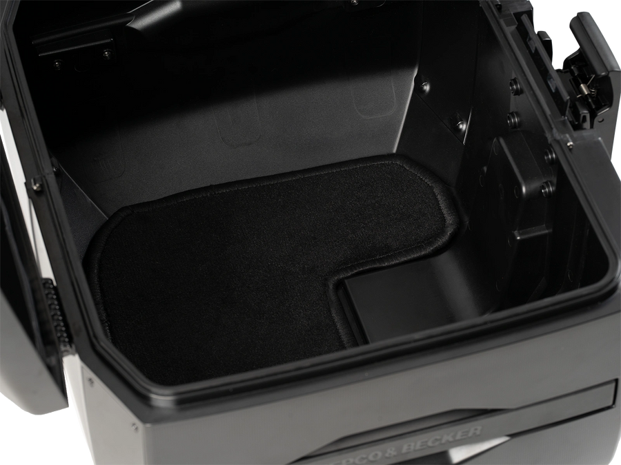 Ducati DesertX [2022-2026] - Smartrack-Set mit Xcore Topcase silber/schwarz