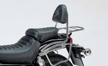 Kawasaki EL 250 [1994-2003] - Sissybar avec pont à bagages