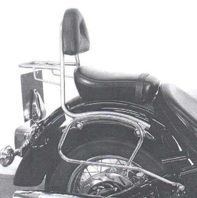 Yamaha XVS 1100 A Drag Star [2001-2007] - Sissybar avec pont à bagages