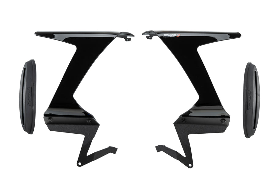 KAWASAKI ZX-6R NINJA [2025] – Spoiler Latéral Race – Look Carbone