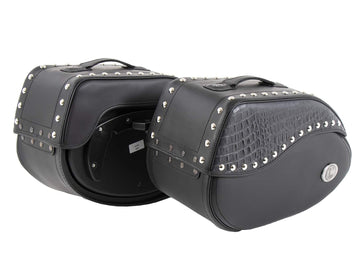Motorcycle bag [Hepco & Becker] - Ivory black side pockets C-Bow – C-Bow