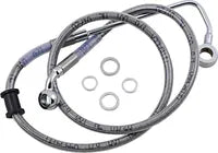 Harley Davidson Fxsb [DRAG SPECIALTIES] - Extended Stainless Steel Brake Line