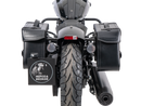 Indian Sport Scout Sixty [2026] - Set: Ledertaschenhalter Cutout schwarz inkl. Rugged Ledertaschen schwarz
