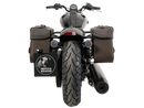 Indian Sport Scout Sixty [2026] - Set: Ledertaschenhalter Cutout schwarz inkl. Rugged Ledertaschen braun