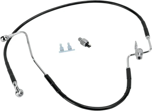 Harley Davidson FX [DRAG SPECIALTIES] - Stainless Steel Brake Line Kit