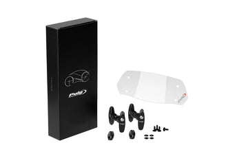 TRIUMPH BONNEVILLE T 120 NOIR [2025] - Bulle de spoiler clipsable PUIG | Effacer | PUIG6319W
