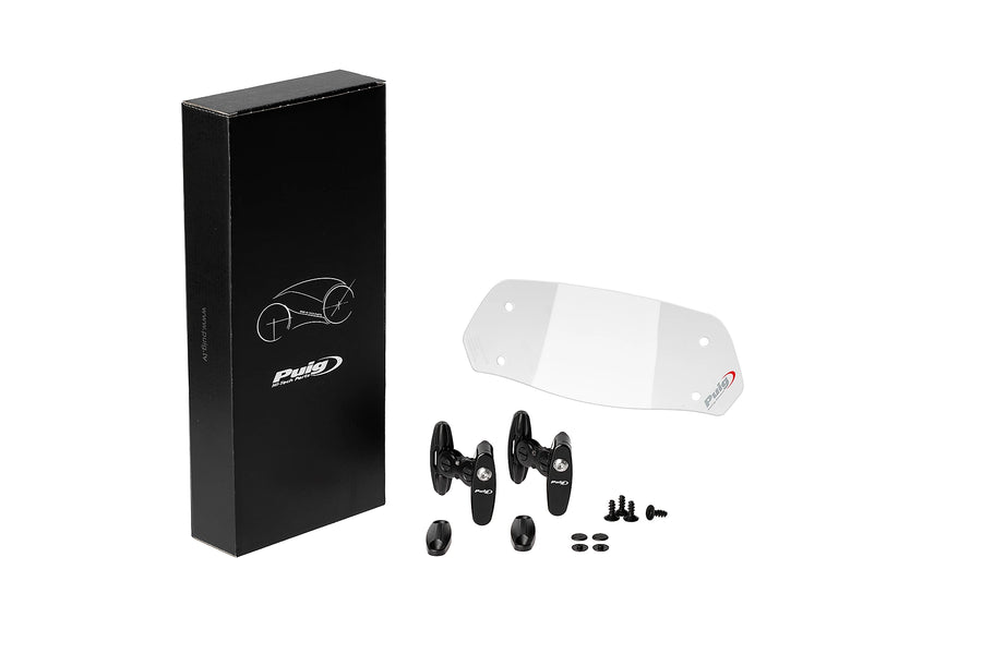 TRIUMPH BONNEVILLE T 120 NOIR [2025] - Bulle de spoiler clipsable PUIG | Effacer | PUIG6319W