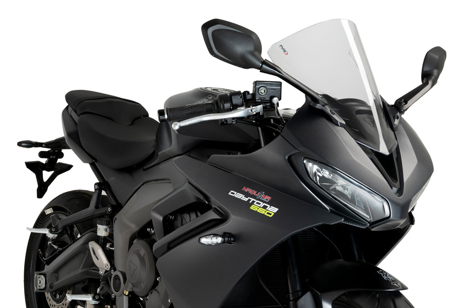 TRIUMPH DAYTONA 660 [2025] – Bulle R-Racer – fortement teintée