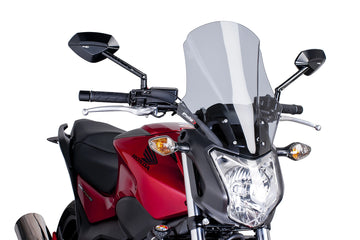 TRIUMPH BONNEVILLE T 120 NOIR [2025] - Bulle Touring Plus | Teinté | PUIG 6361H