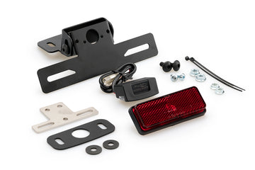 SUZUKI V-STROM 650 [2012-2016] / 650XT [2015-2016] - License plate holder | Black | PUIG 6372N