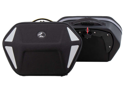 Sacoche moto [Hepco & Becker] - Sacoches latérales Royster Neo jaune, set – C-Bow