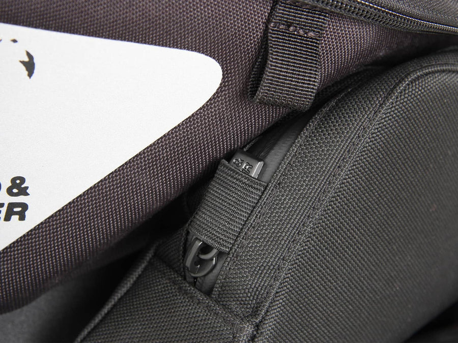 Sacoche de selle [Hepco & Becker] - Sac arrière Royster sacoche de selle noir incl. Coussin de siège Basic – Coussin de siège