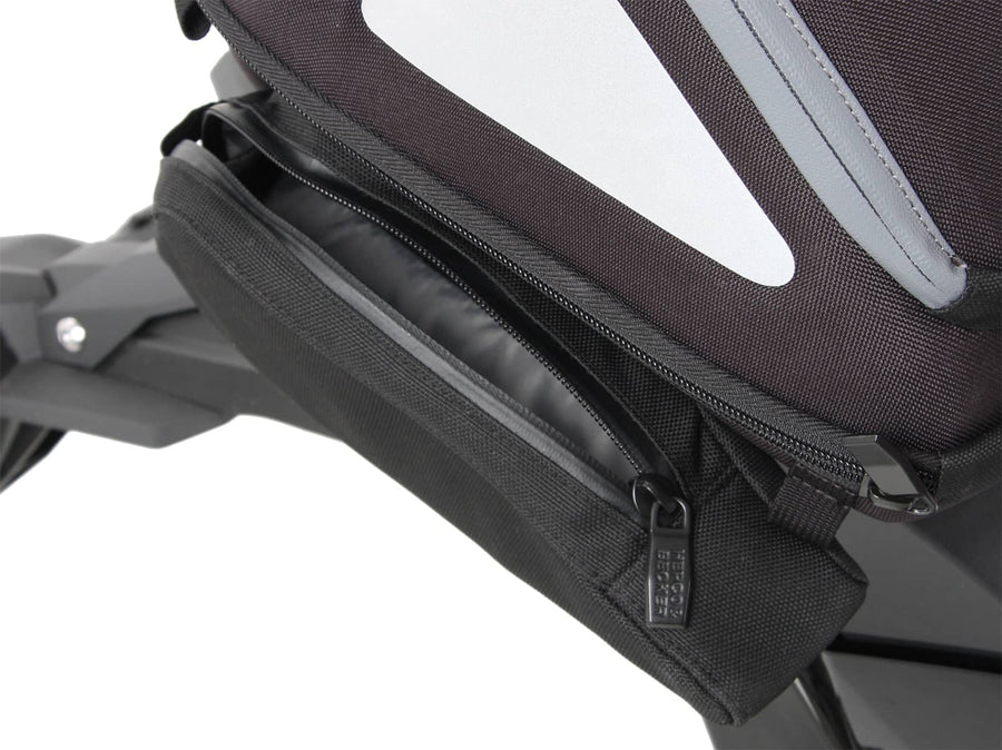 Sacoche de selle [Hepco & Becker] - Sac arrière Royster sacoche de selle noir incl. Coussin de siège Basic – Coussin de siège