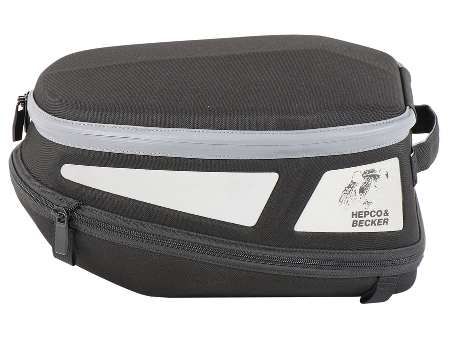 Tail bag [Hepco & Becker] - Royster Rearbag Sport tail bag black/grey incl. Seatpad Basic – Seatpad