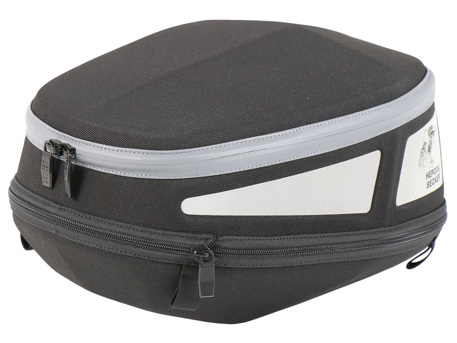 Tail bag [Hepco & Becker] - Royster Rearbag Sport tail bag black/grey incl. Seatpad Basic – Seatpad
