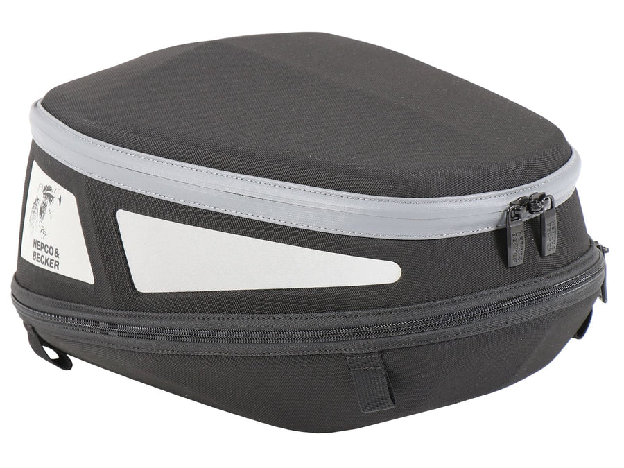 Tail bag [Hepco & Becker] - Royster Rearbag Sport tail bag black/grey incl. Seatpad Basic – Seatpad
