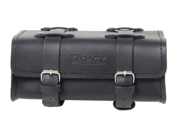 Tail bag [Hepco & Becker] - Legacy leather tail bag - black – Solorack