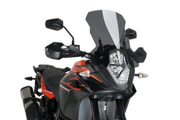 TRIUMPH BONNEVILLE T 120 NOIR [2025] - Bulle tourisme PUIG | Fortement tonique | PUIG6494F