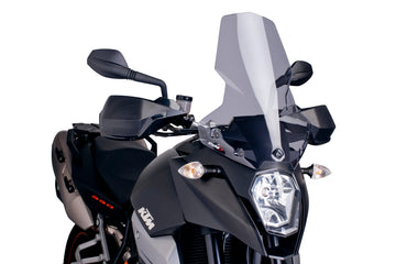 KTM 990 SUPERMOTO T [2012] – touring screen – heavily tinted