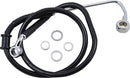 harley davidson fxsb [DRAG SPECIALTIES] - Conduite de frein rallongée en acier inoxydable-1