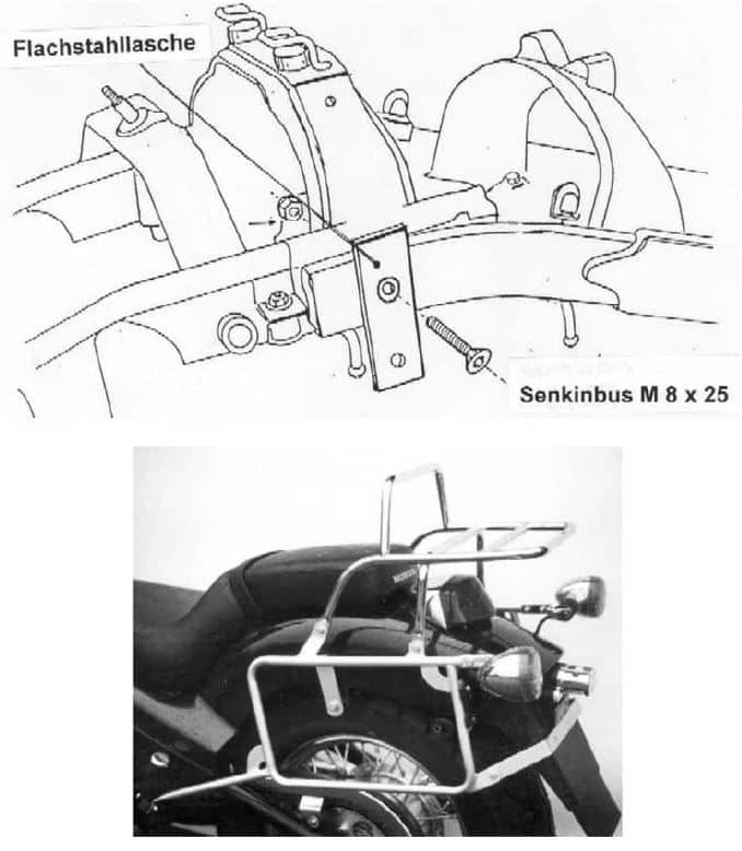 Honda VT 600 C [1988-2000] - Carrier complet