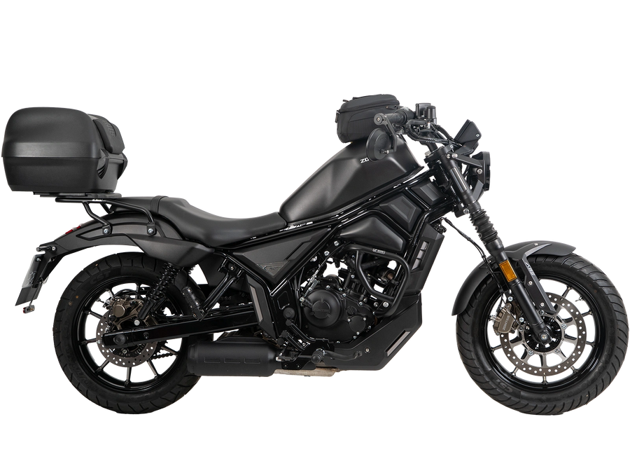 Zontes 125-C2 [2025-2026] - Journey Topcase 30 inkl. modellspezifischem Träger / schwarz