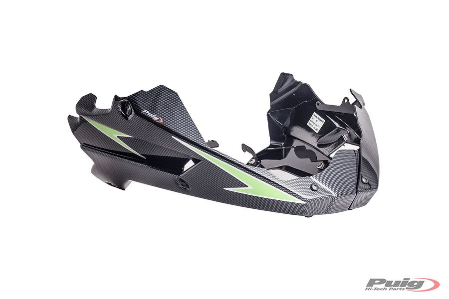 KAWASAKI Z 800 E [2016] - spoiler avant | Aspect carbone | PUIG6507C