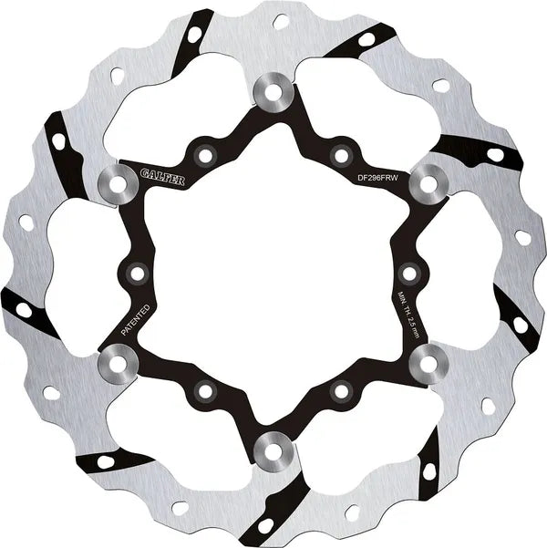 Yamaha Yz 125 [2022, 2024-2027, 2024, 2025] - floating wave brake disc, grooved - picture 2