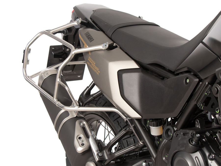 Yamaha Ténéré 700 [2025-2026] - Kofferträgerset Cutout Edelstahl inkl. Xplorer Cutout Kofferset schwarz