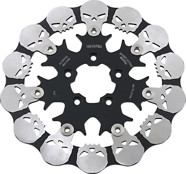 Harley-Davidson Xl 883 R Roadster [2004, 2009-2010, 2013] - Skull Bremsscheibe – Bild 3