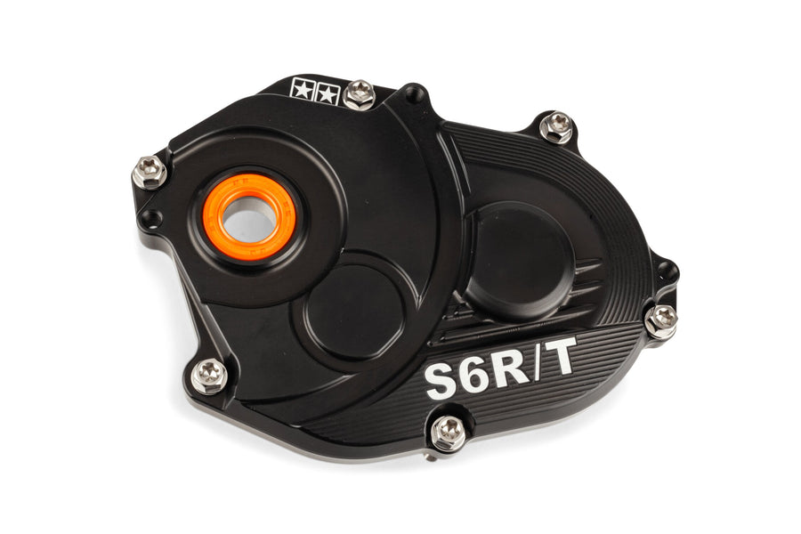 Aprilia SR Netscaper 50 2T LC - Cache boite de vitesse R/T Vis titane noir