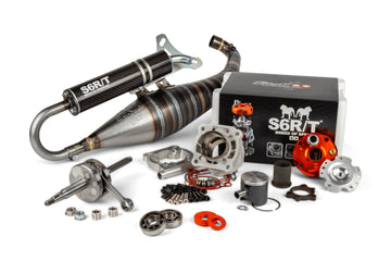 Aprilia SR Netscaper 50 2T LC - kit tuning R/T échappement vilebrequin 95ccm