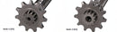 Beta RR Track 50 2T - Transmission shaft primary original spare part