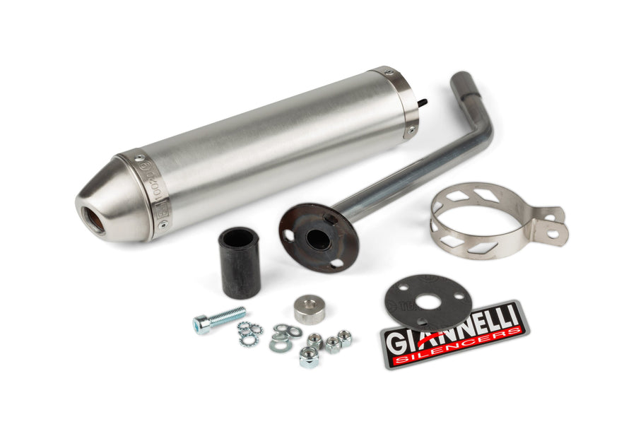 Beta RR SM 50 2T - Exhaust with aluminum ESD Enduro