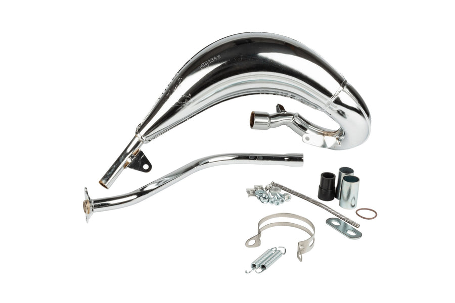 Beta RR Enduro 50 2T - Exhaust Cross chrome plated 50/70cc