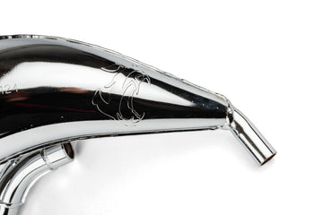 Aprilia RX 50 2T D50B1 [2006–] - Exhaust Cross chrome-plated 50/70cc