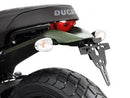 Ducati Scrambler 800 [ZIEGER] – Support de plaque d'immatriculation PRO type B
