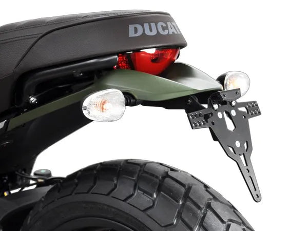 Ducati Scrambler 800 [ZIEGER] – Support de plaque d'immatriculation PRO type B