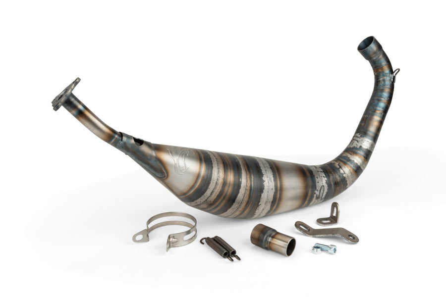 Beta RR SM 50 2T - Pot d'échappement Racing Carbone 70/80cc