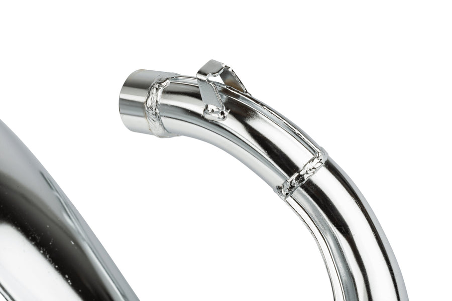 Fantic XM 50 2T - Auspuff Cross Chromed 50/70cc