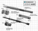 Harley-Davidson FXDBB 1690 Dyna Street Bob Special [2014-2015, 2015] - Legend AXEO Performance front suspension - picture 9