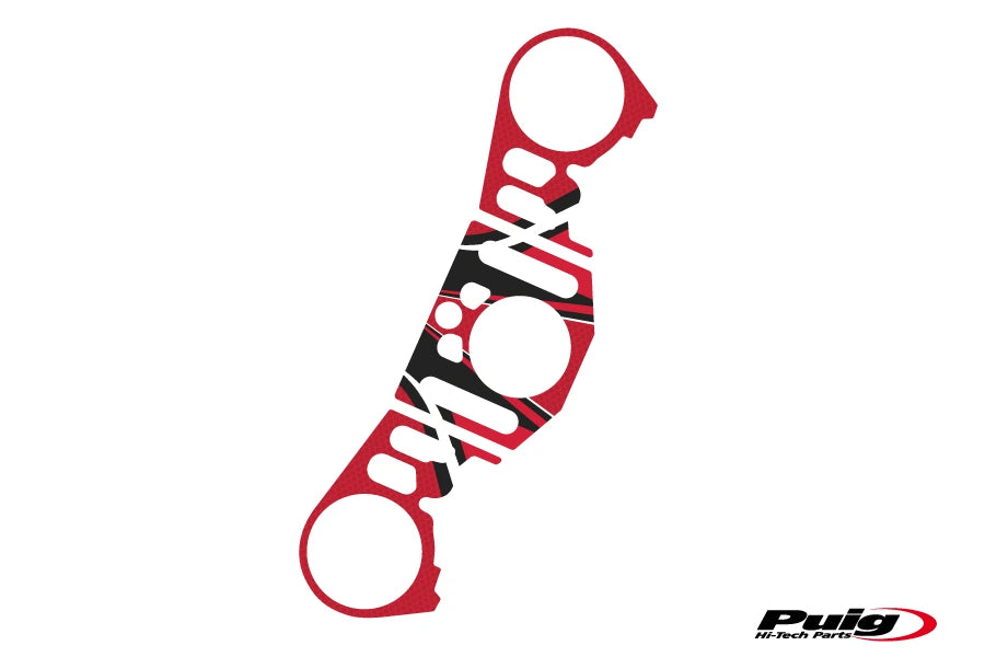 TRIUMPH BONNEVILLE T 120 NOIR [2025] - protection triple collier | Rouge | PUIG6923R
