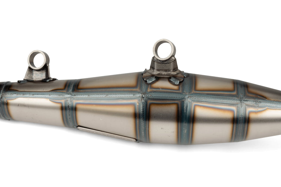 Aprilia SR Netscaper 50 2T LC - Auspuff C16 Rot