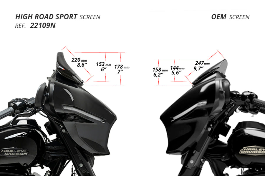 HARLEY DAVIDSON STREET GLIDE FLHX [2025] – High-Road Sport – Fortement teinté