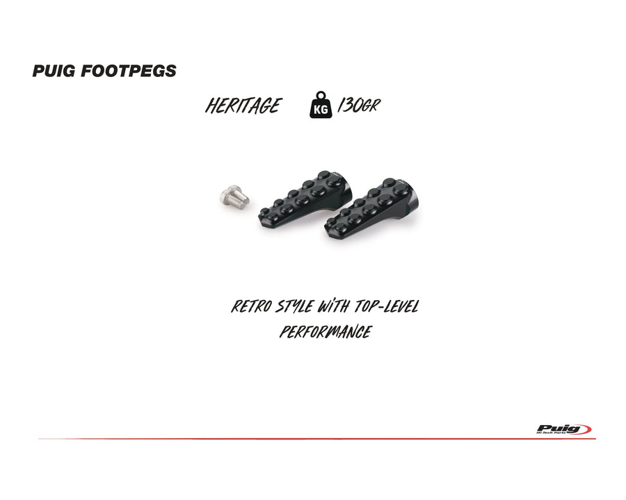 YAMAHA XT 1200 ZE SUPER TENERE [2019] – Off-Road footrests – Black