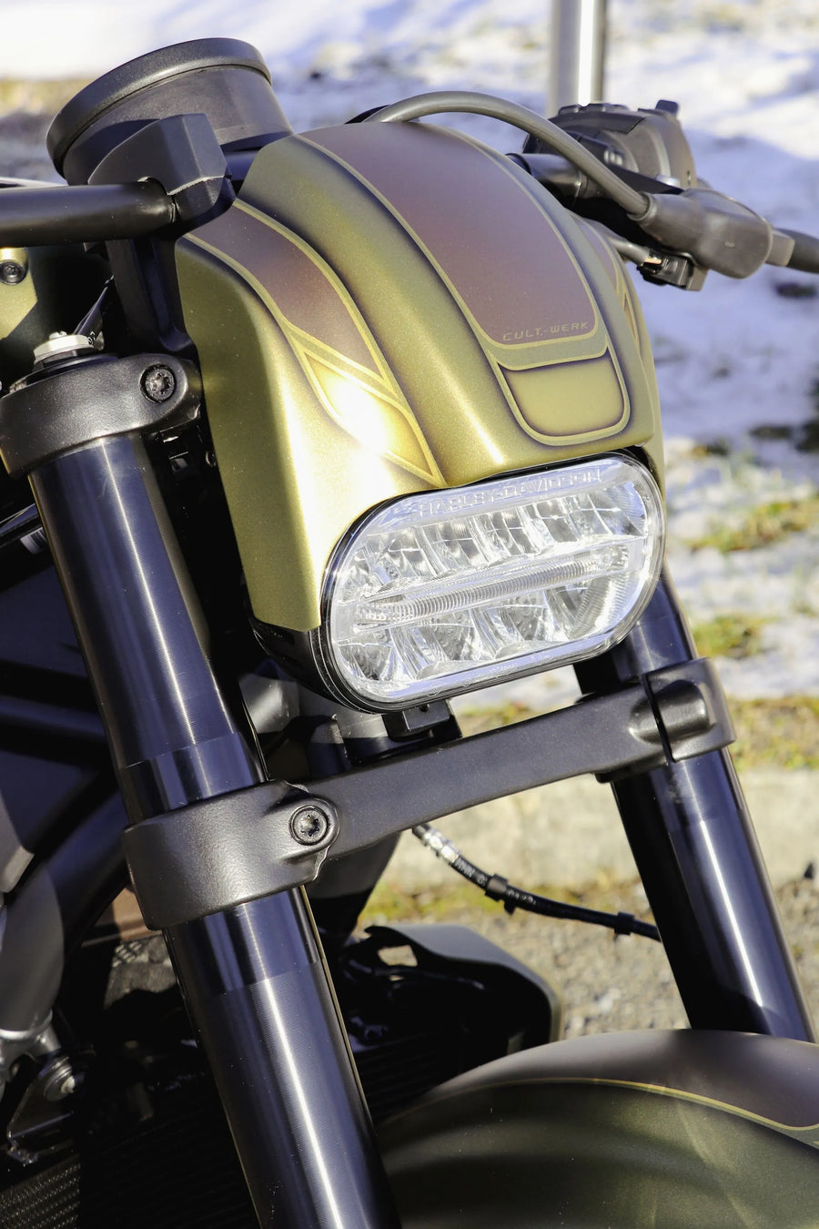 Harley-Davidson Sportster S [CULT WERK] – Carénage de phare